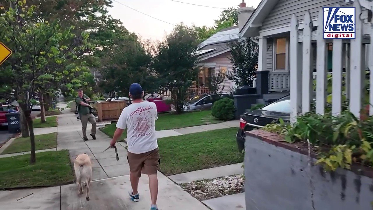 WATCH: Ilhan Omar's husband jumps to her defense following federal raid of DC home