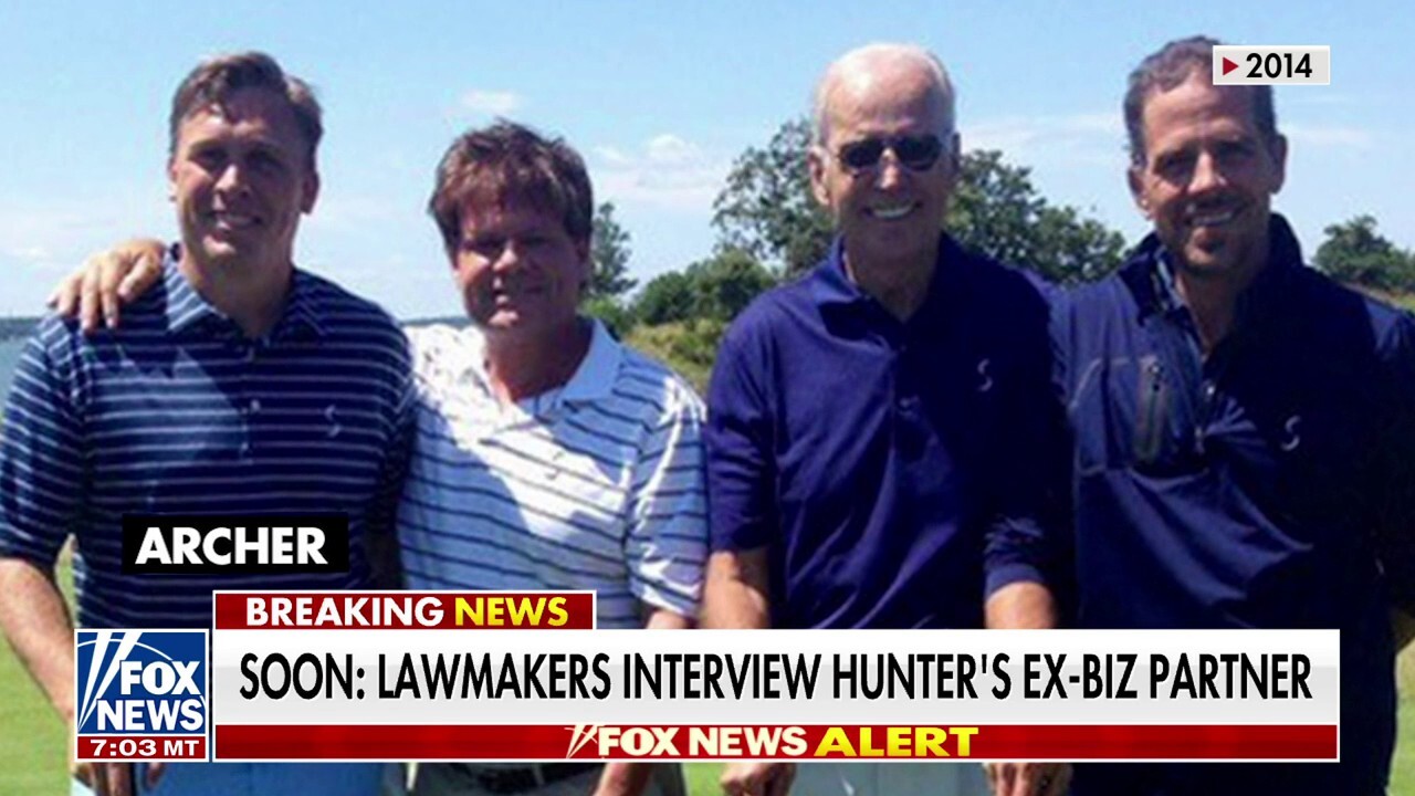 Hunter Biden's ex-business partner to discuss foreign bank records with lawmakers
