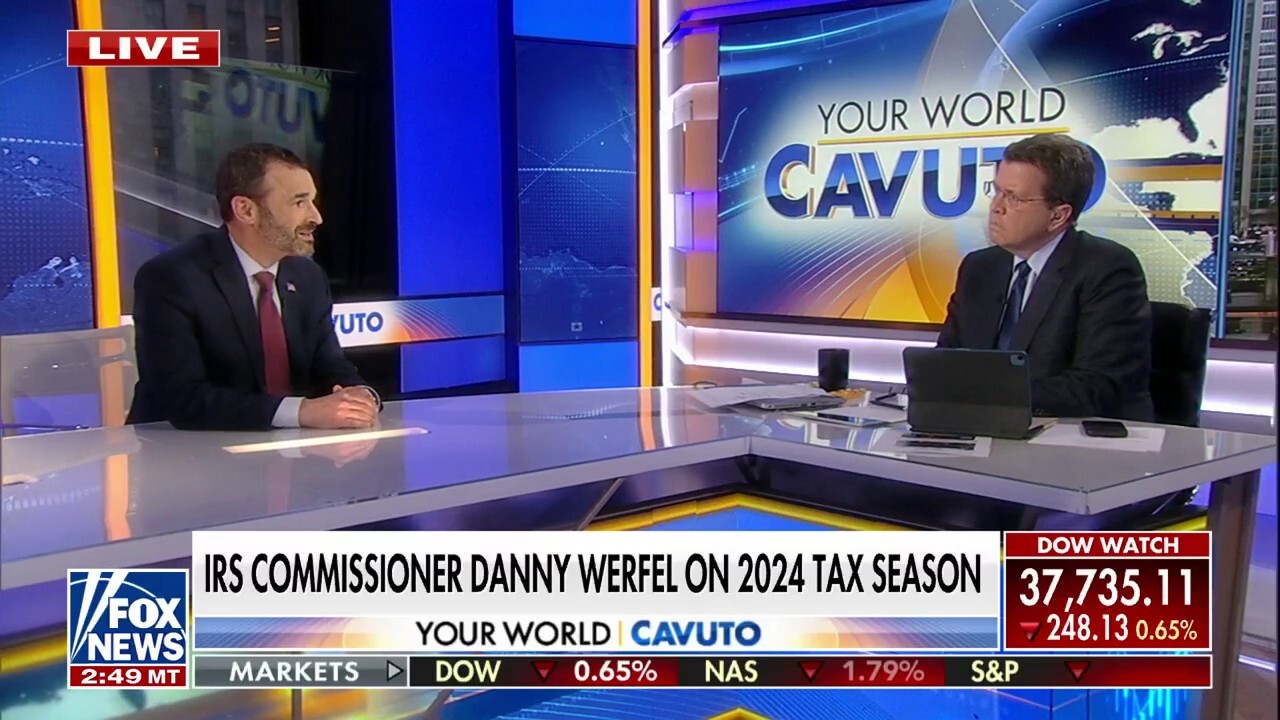 IRS Commissioner Danny Werfel discusses last-minute tax filers and how the IRS is handling them on ‘Your World.’