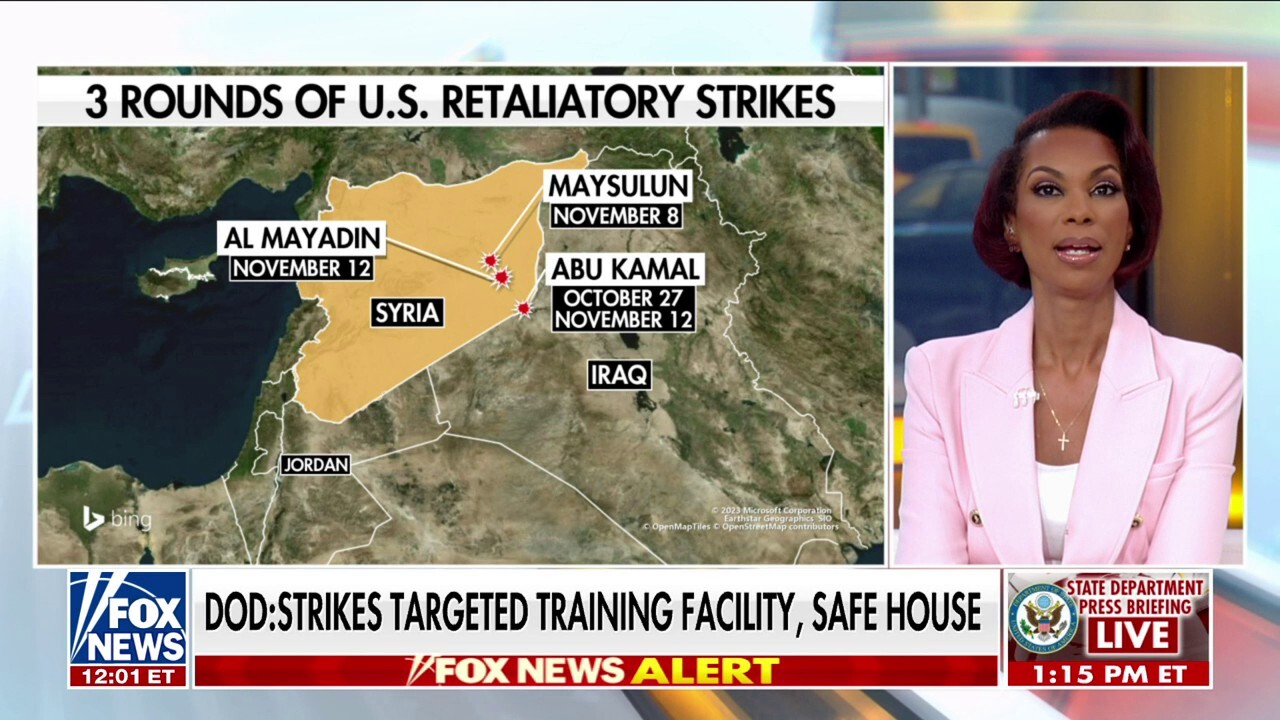 DOD confirms US retaliatory strikes that killed Iranian fighters targeted training facility, safe house