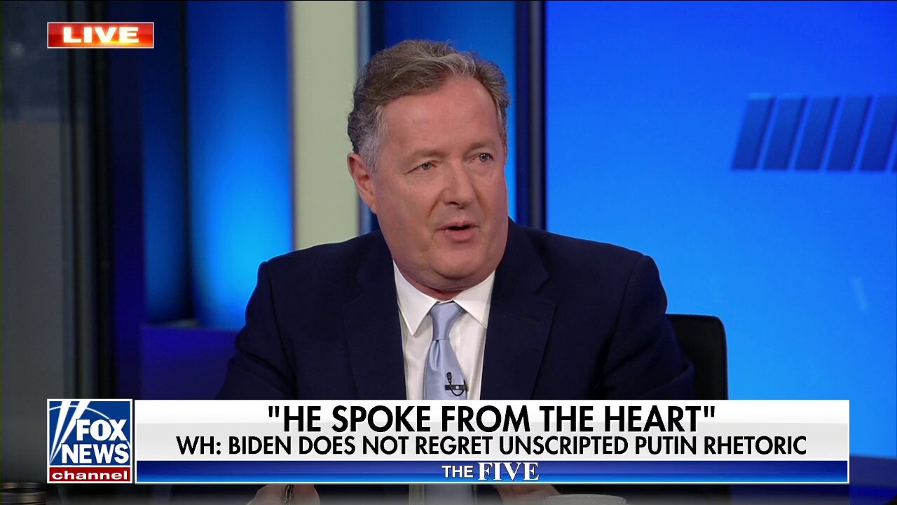 Piers Morgan: At some point the West has to stand up to Putin