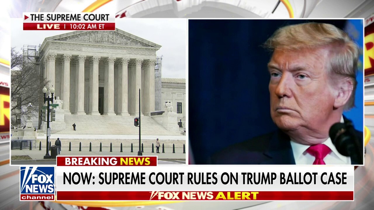 Supreme Court Overturns Trump Colorado Ballot Ban In Unanimous Ruling 