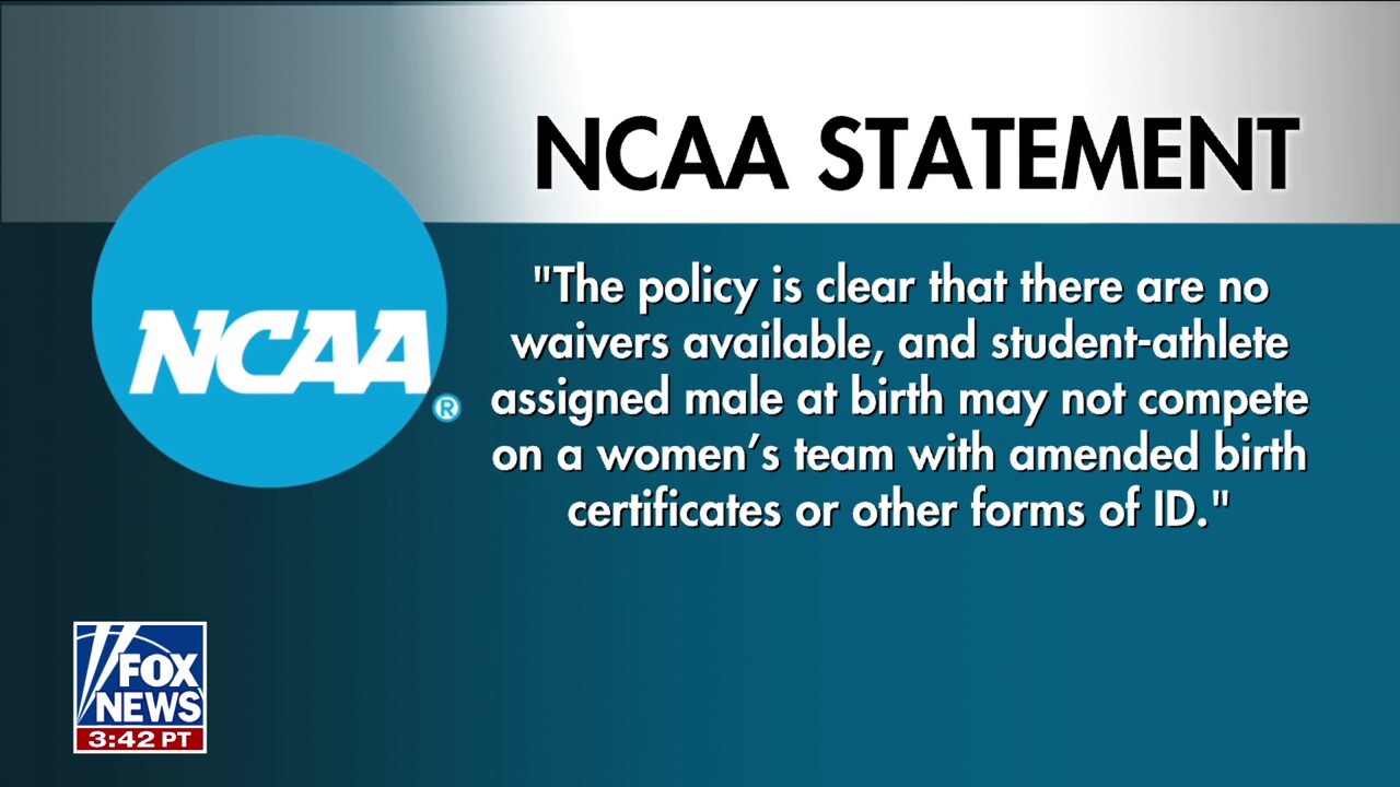 'Light it on fire and throw it in the garbage': Former All-American tennis player slams NCAA's transgender policy 