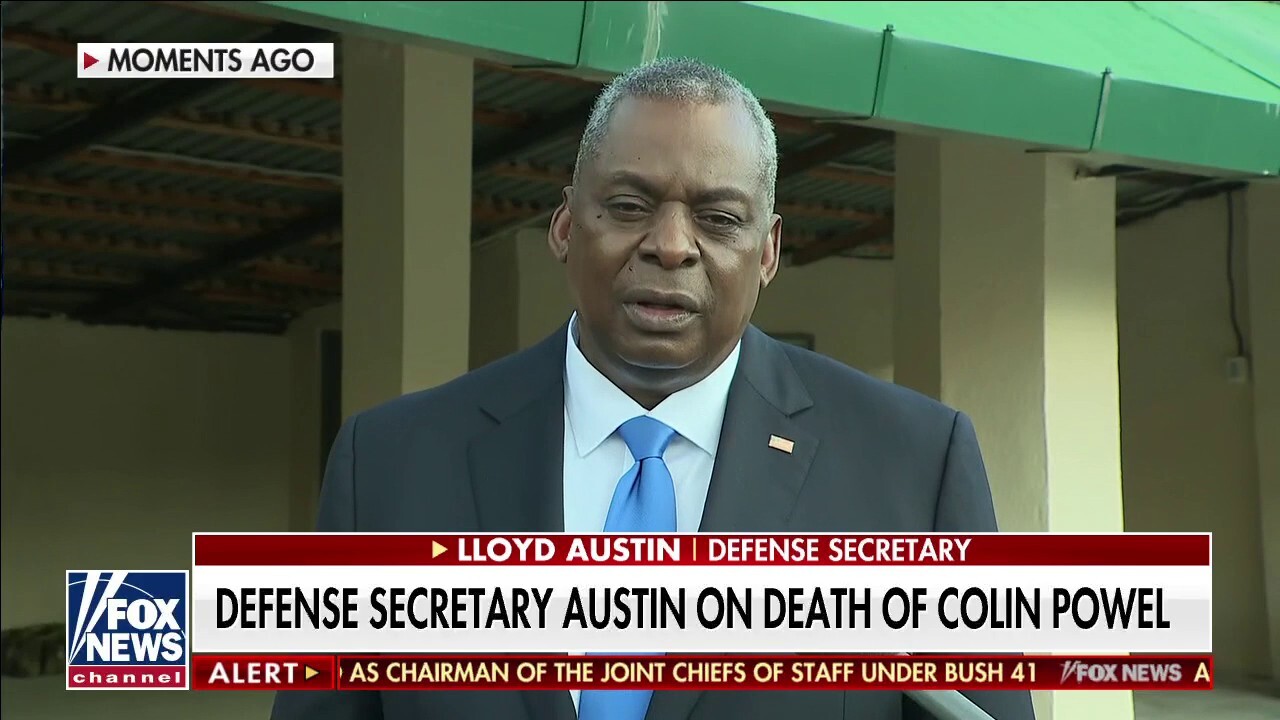 Defense Secretary Lloyd Austin on death of Colin Powell