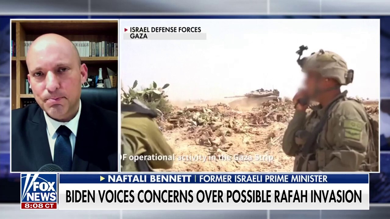 Former Israeli PM Naftali Bennett reacted to reports the Biden administration is considering conditioning ammunition support on Israeli actions in Gaza on 'Sunday Night in America.'