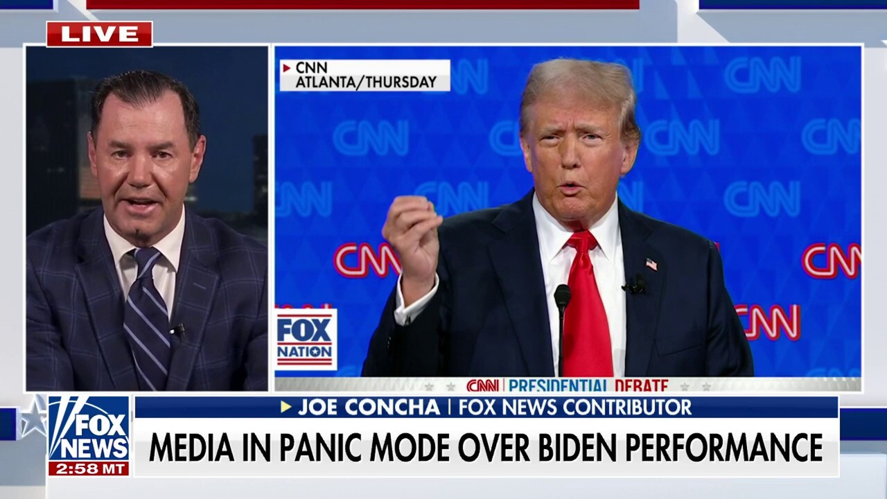 Joe Concha reacts to Biden's poor debate performance: 'The panic is very real'
