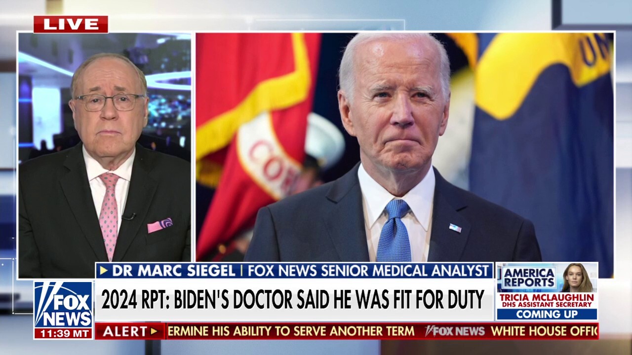 Obama's former doctor says Biden should have undergone cognitive tests