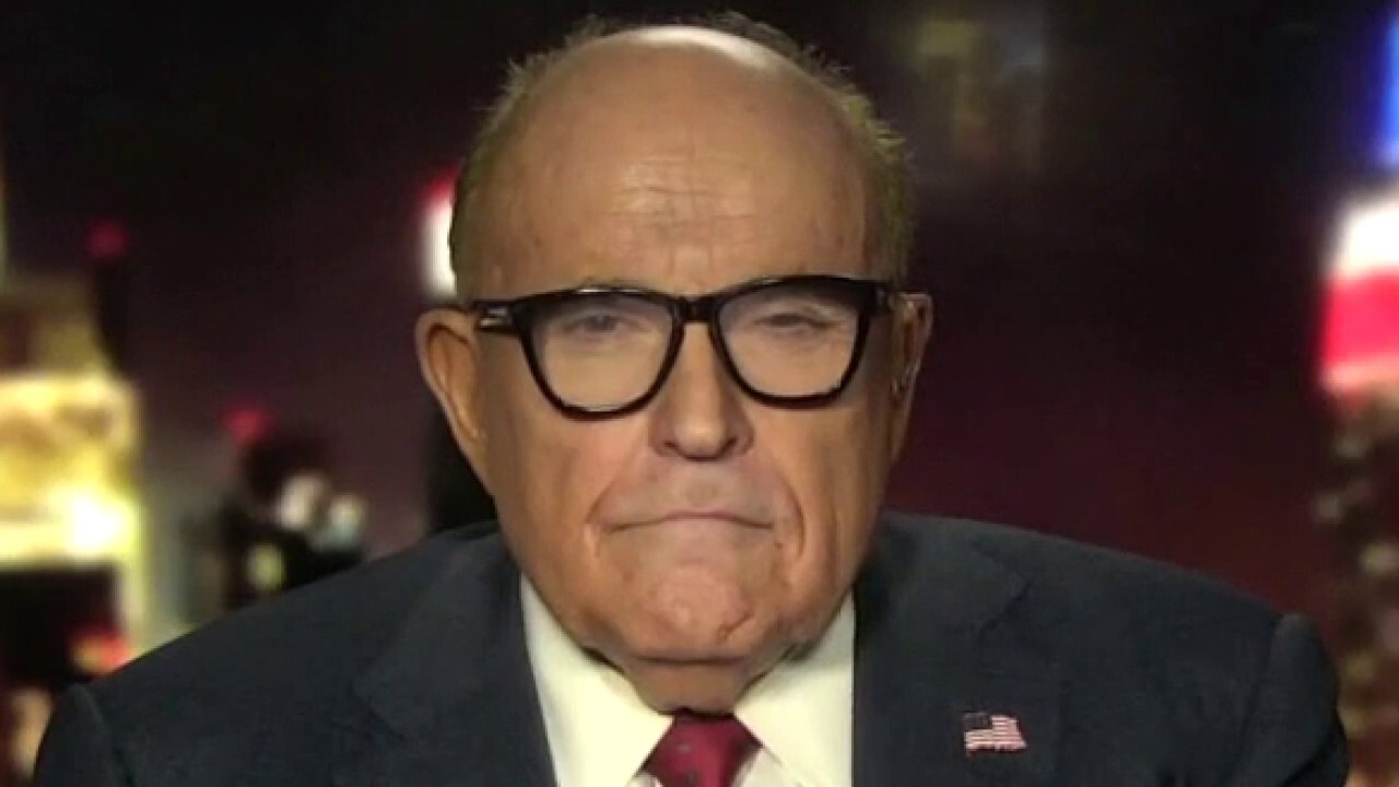 Rudy Giuliani on who is responsible for push to 'defund the police'
