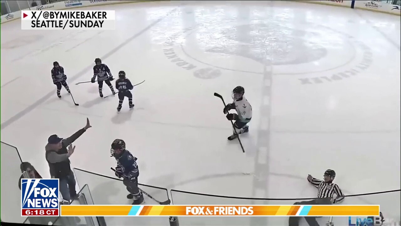 Seattle father charged after shoving two child referees at youth hockey game 