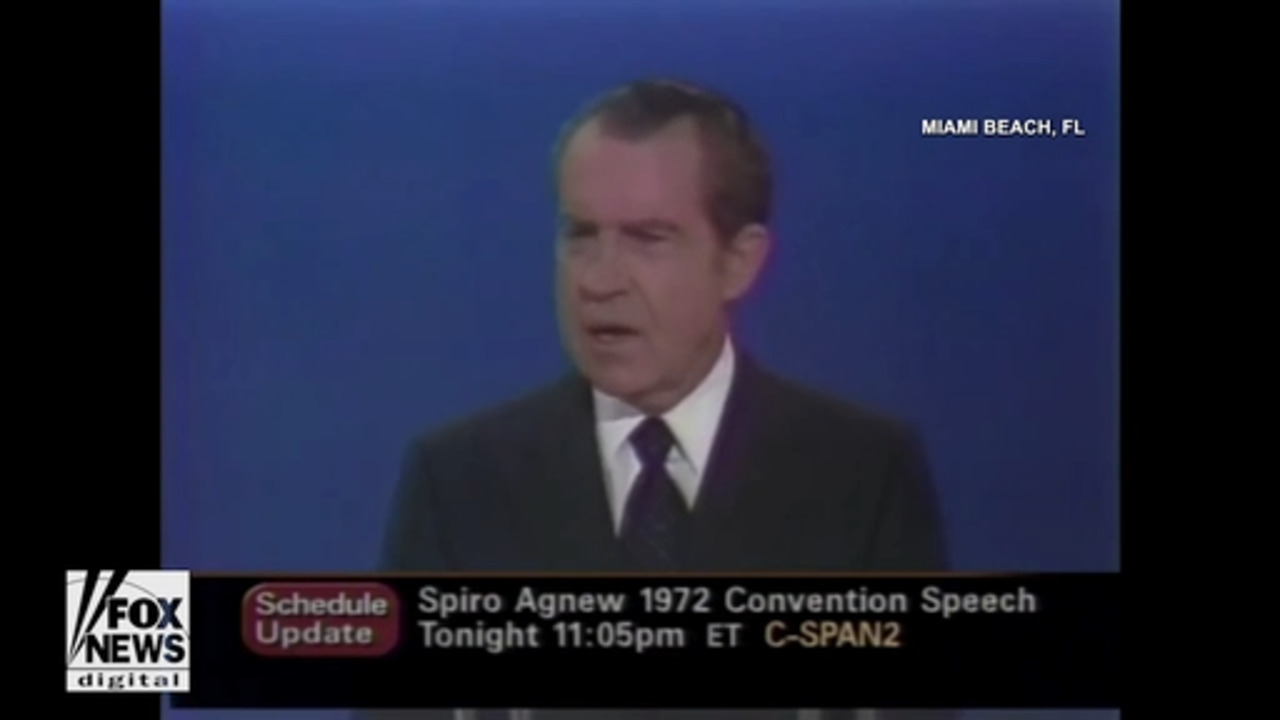 Richard Nixon Republican National Convention acceptance speech 1972
