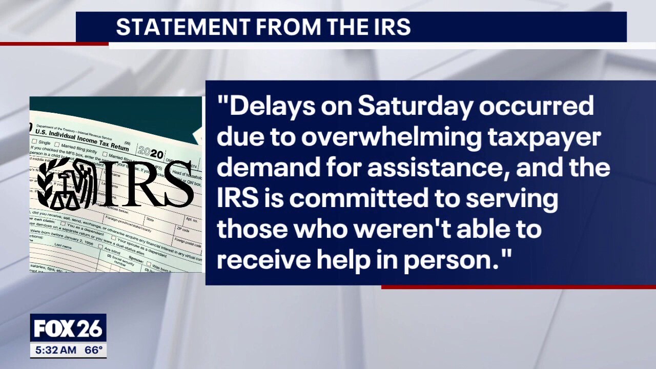 Офис на IRS в Хюстън беше принуден да затвори по рано