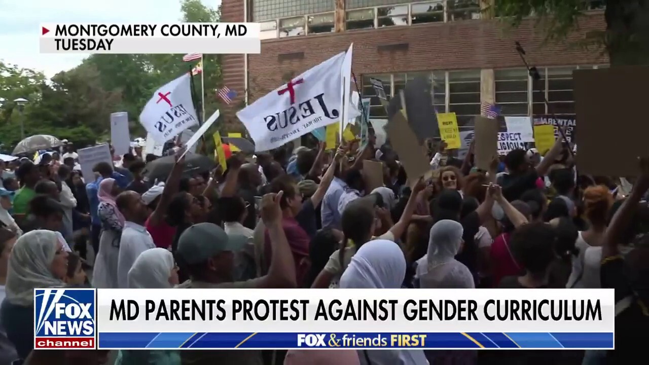 Maryland parents rally against genderbased curriculum Fox News Video