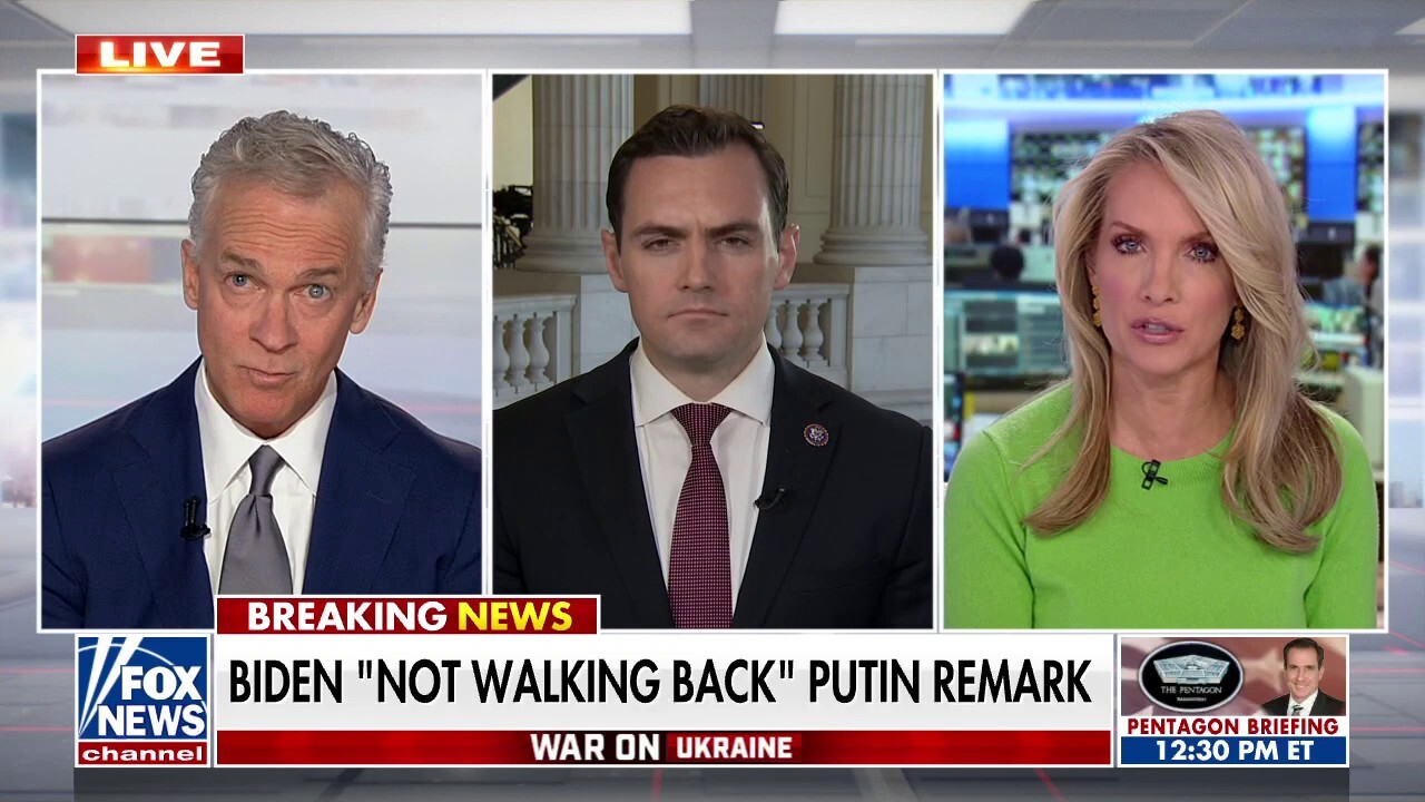 Rep. Mike Gallagher says Biden administration is 'at war with itself' over mixed messaging on Putin comment