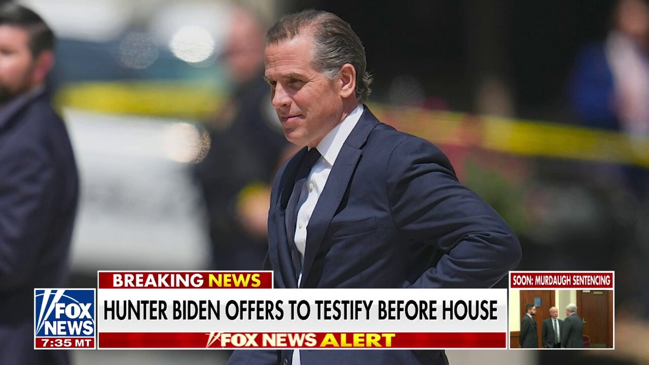 Hunter Biden offers to testify before House Oversight Committee 