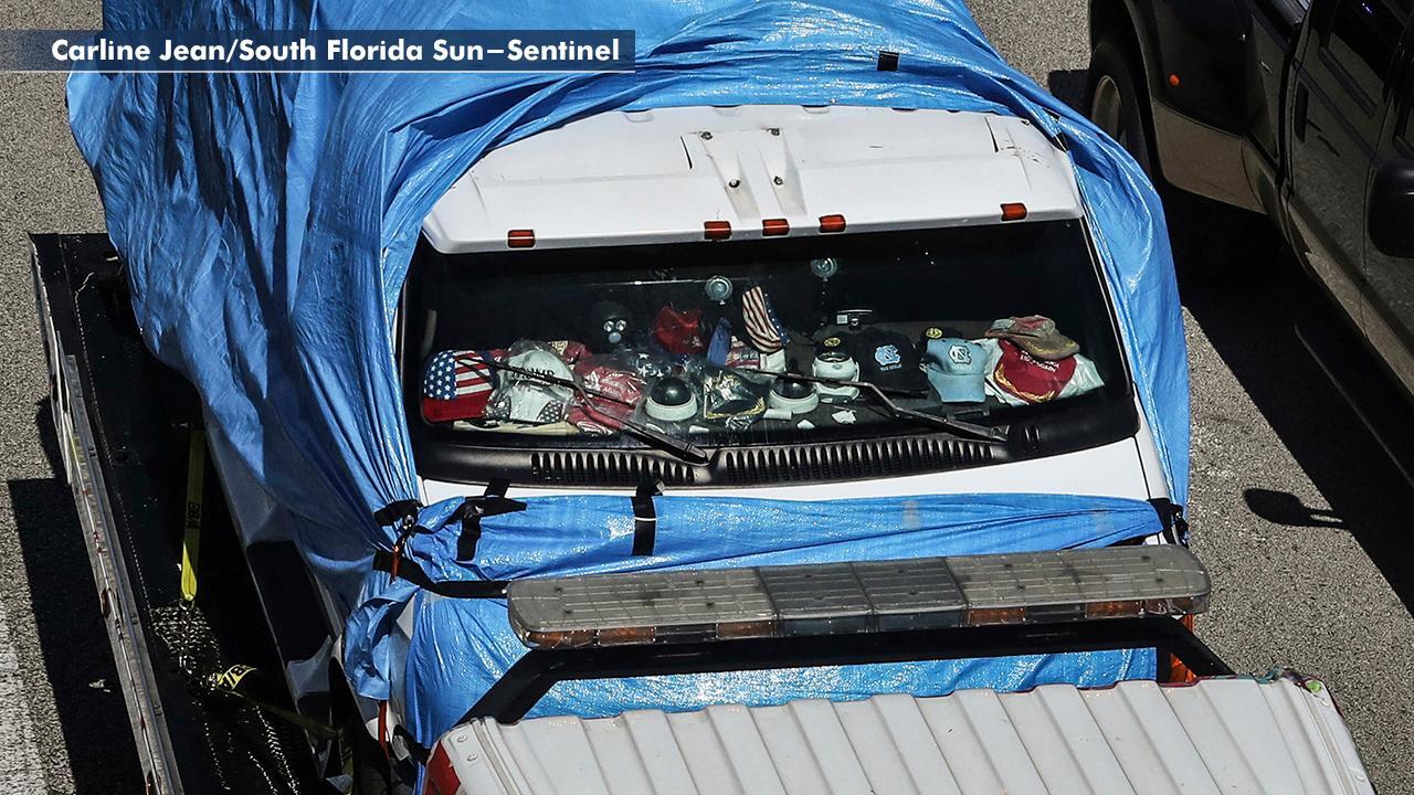 Pipe bomb suspect's 'hate list' found in van