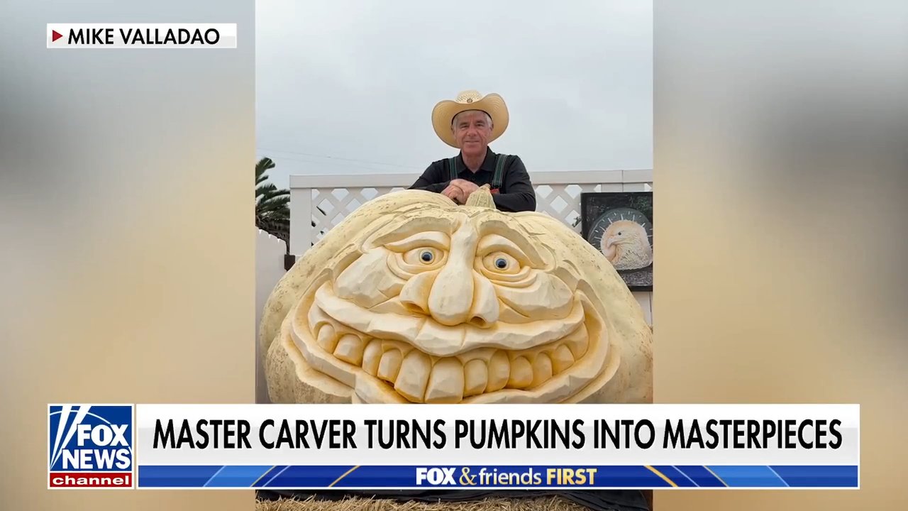 Master pumpkin carver Mike Valladao celebrates 40 years of carving