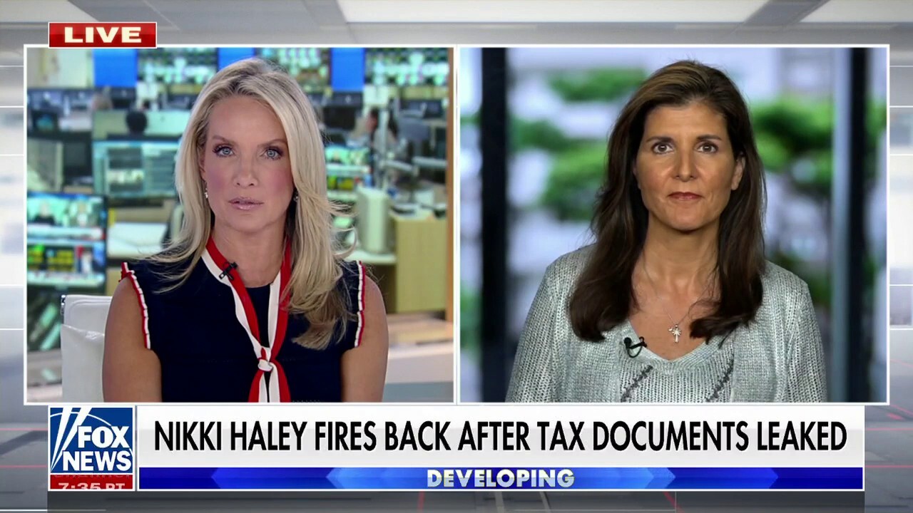 Nikki Haley vows lawsuit, calls for DOJ to investigate leak of tax information
