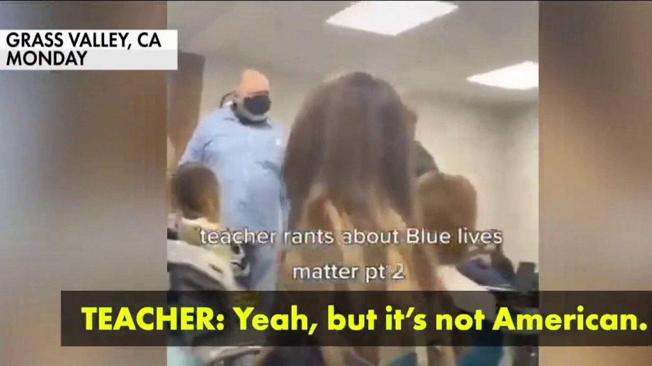 Duffy sounds off on 'idiot' teacher who made student remove pro-police mask