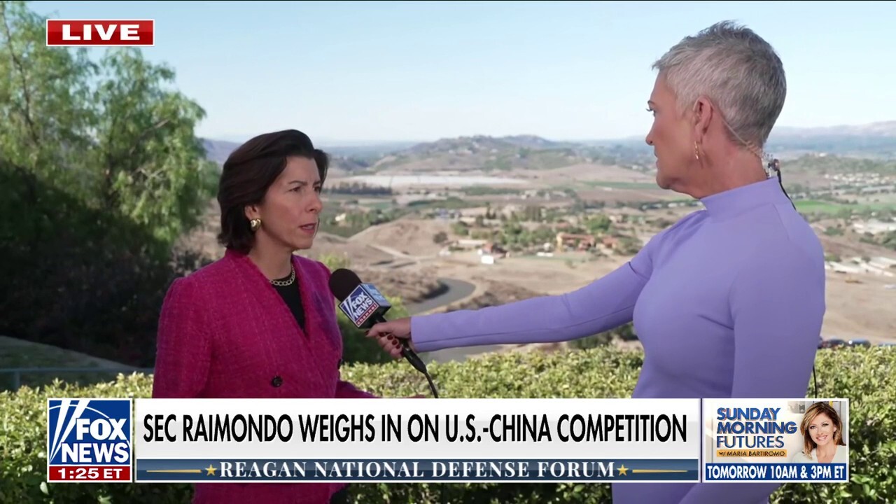 Commerce department at the ‘center of national security’: Secretary Gina Raimondo