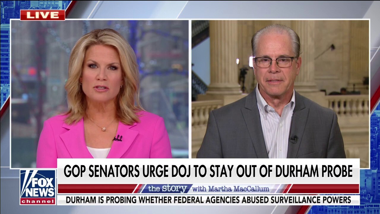 Durham needs full liberty to go forward with the investigation: Sen. Braun