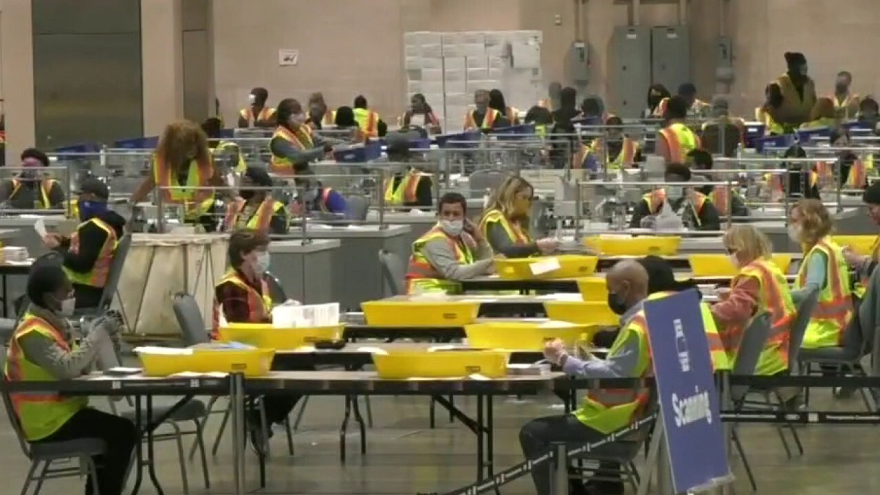 Eric Shawn: counting Pennsylvania mail-in ballots, 1,904,000 to go