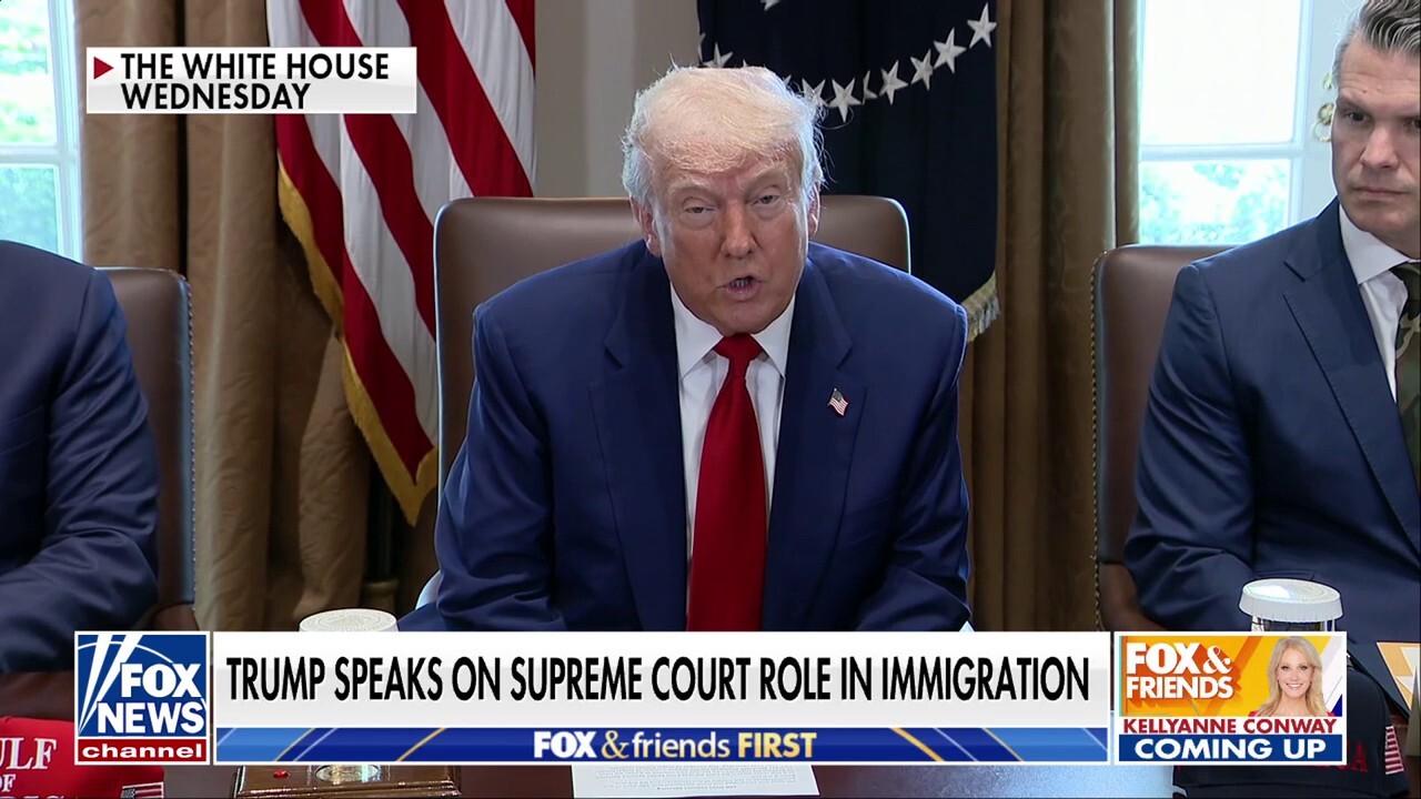 Former federal prosecutor Andrea Lewis discusses the impact of the Supreme Court on the Trump administration's immigration agenda, a Columbia student being released from ICE and how the highest court could redefine the First Amendment.