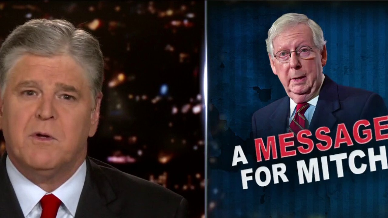 Hannity blasts McConnell over reported consideration of impeachment