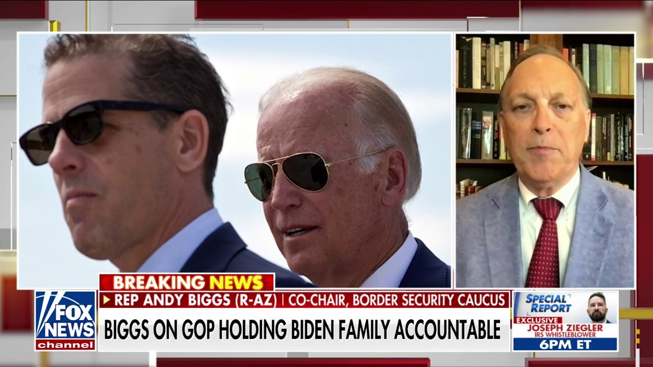 Rep. Andy Biggs explains his support for impeaching Biden over bribery allegations
