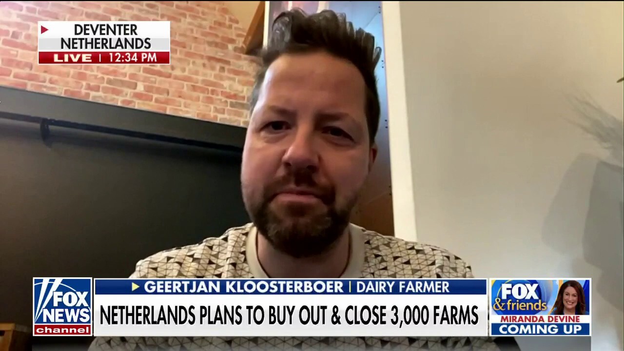 Closing of Dutch farms will have a 'big impact' says Dutch farmer