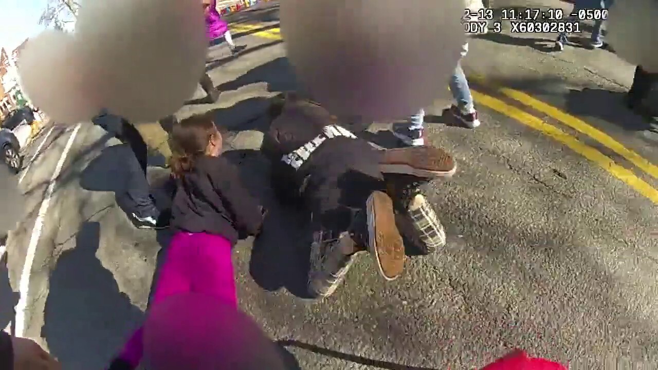 Bodycam video shows NYPD clear schoolchildren off nearby street amid U-Haul rampage 