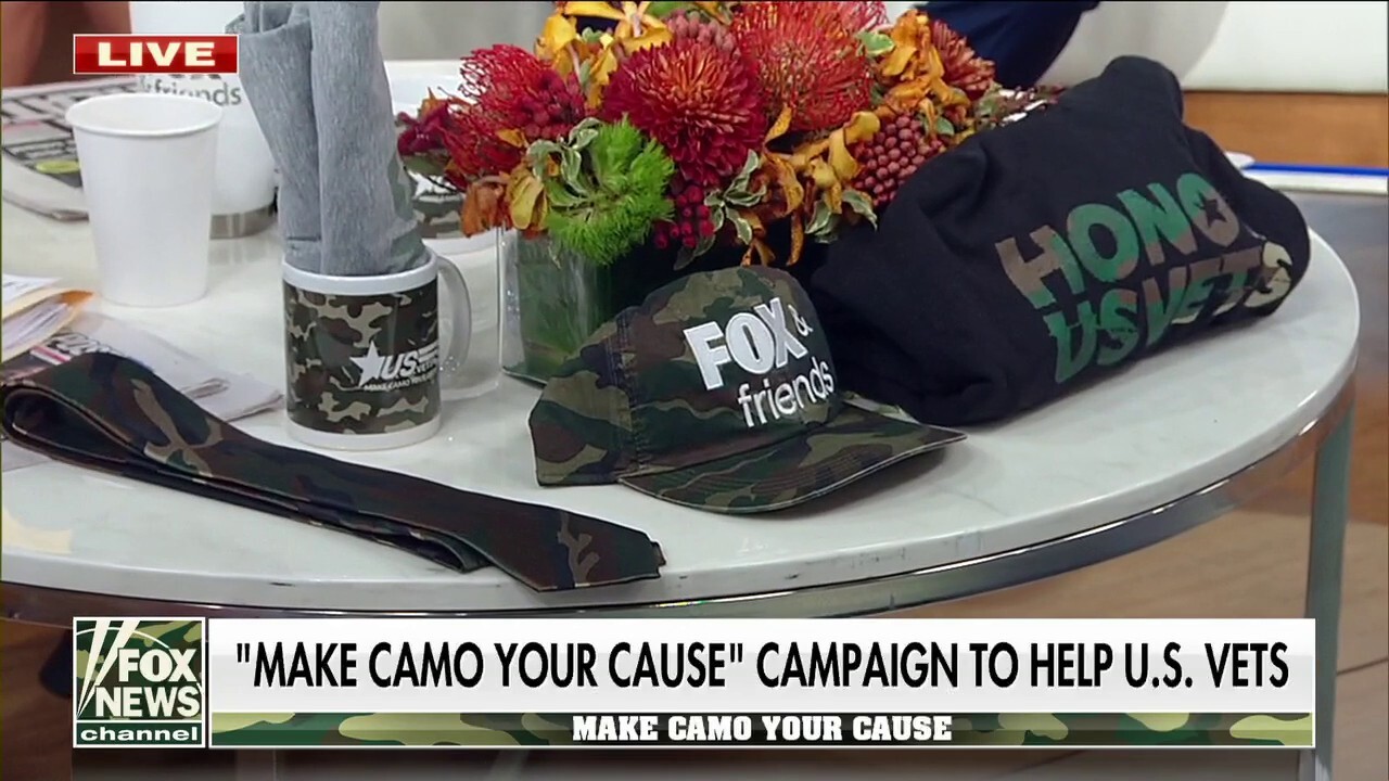 Veterans Day: 'Make Camo Your Cause' campaign helps vets 
