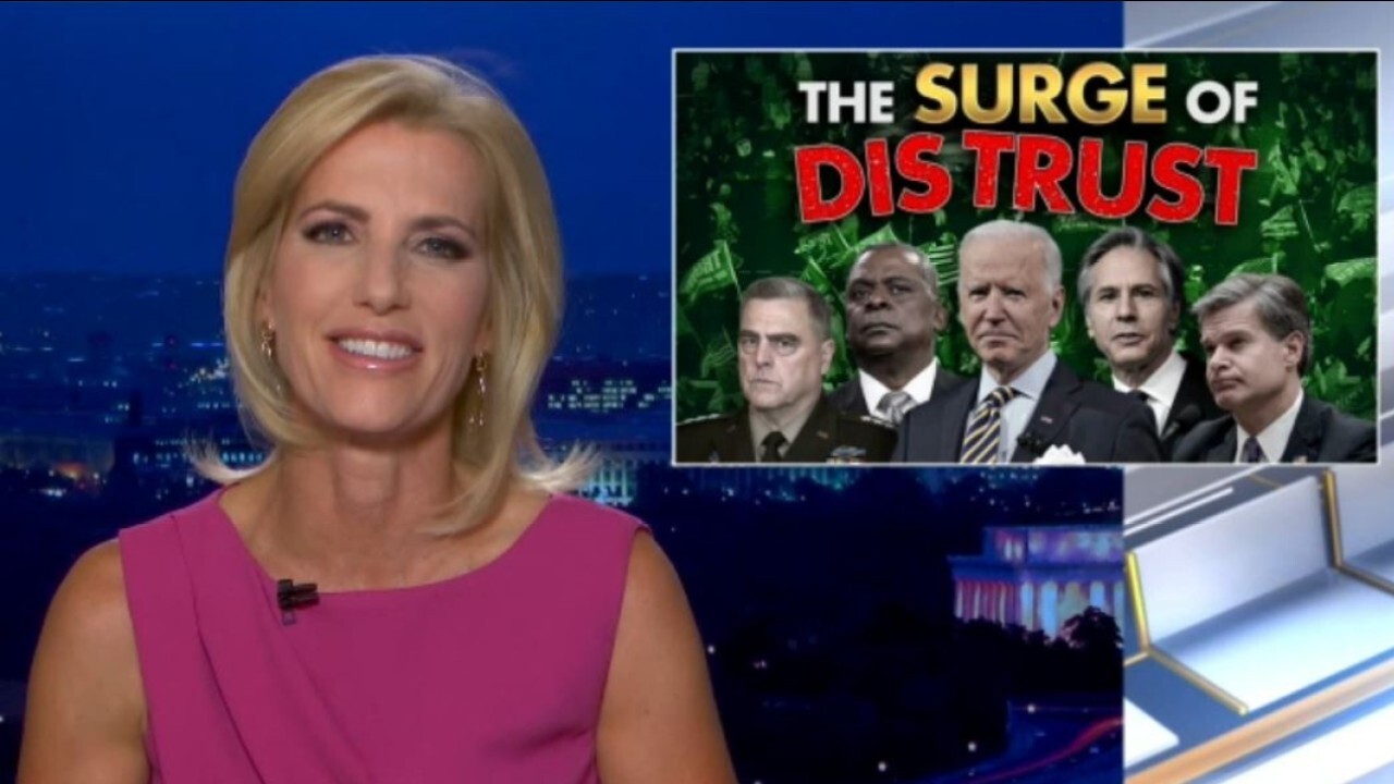 Laura Ingraham warns of growing military distrust