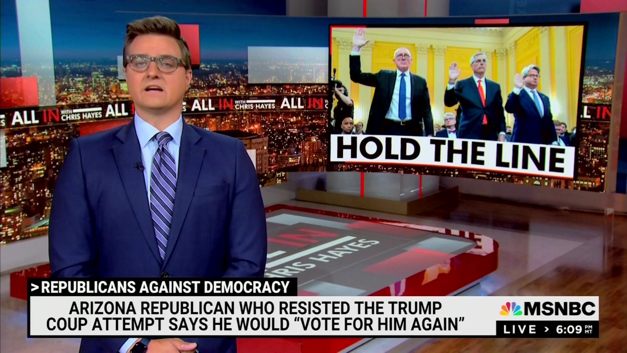 MSNBC’s Chris Hayes calls Republican Party ‘a continuing threat to the republic’