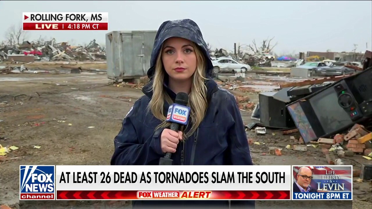 Dozens of homes have been reduced to rubble after Mississippi tornado: Katie Byrne 