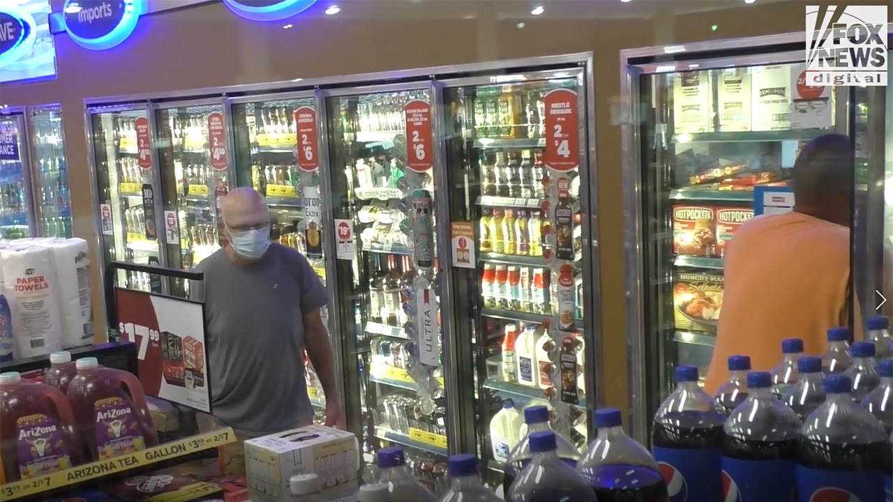 EXCLUSIVE VIDEO: Chris Laundrie picked up milk and juice during predawn outing
