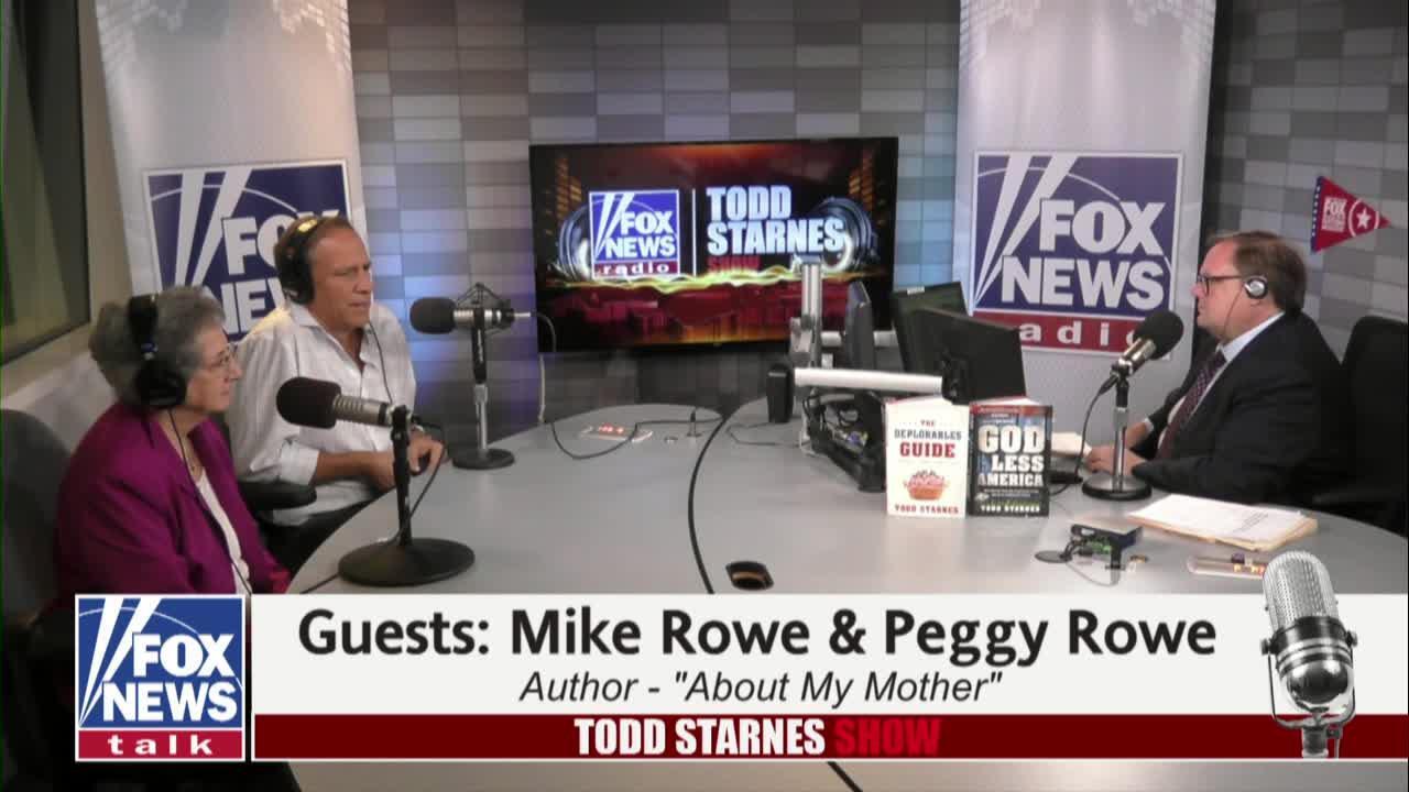Todd Starnes with Mike & Peggy Rowe