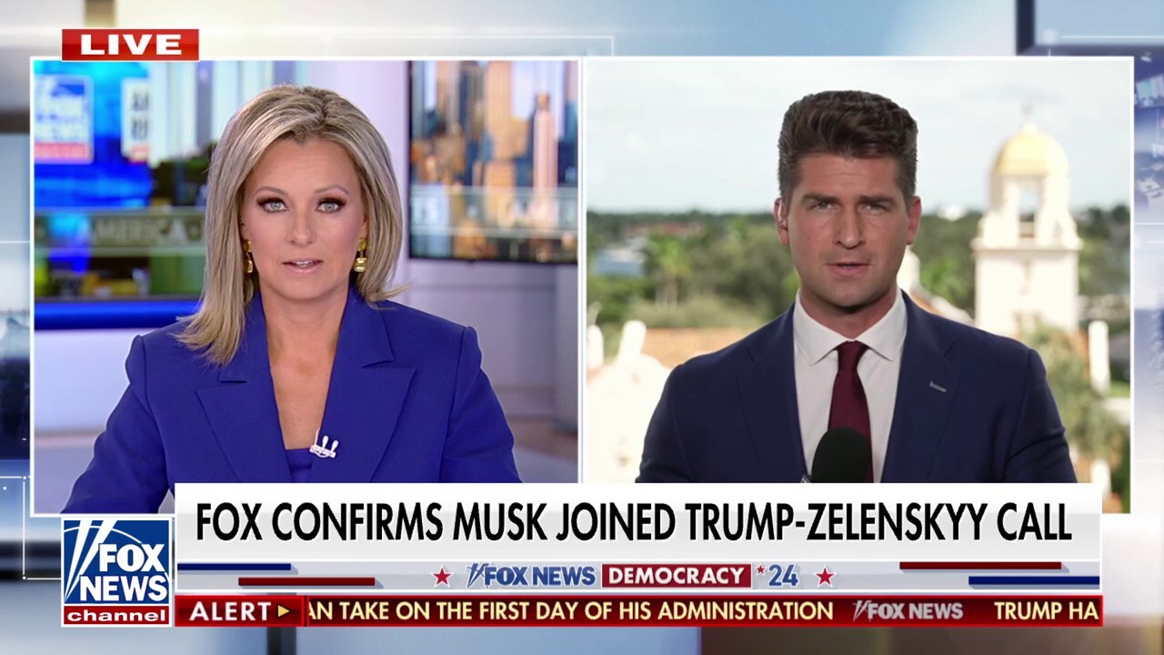 Elon Musk joined call between Trump and Zelenskyy, Fox confirms