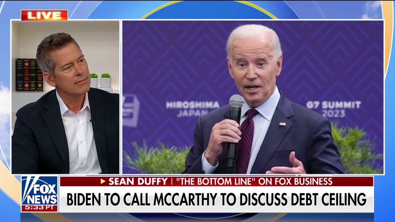 Biden 'is to blame' on his 'merits' over default situation: Sean Duffy