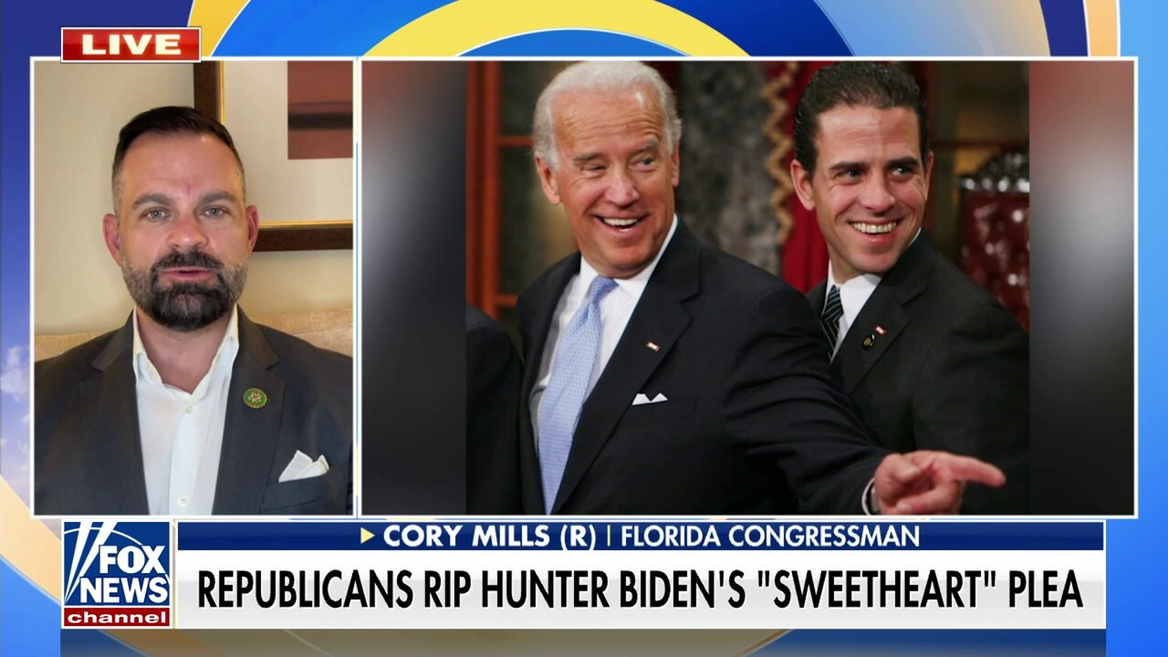 Others with similar charges as Hunter Biden resulted in 'years of imprisonment': Rep. Cory Mills