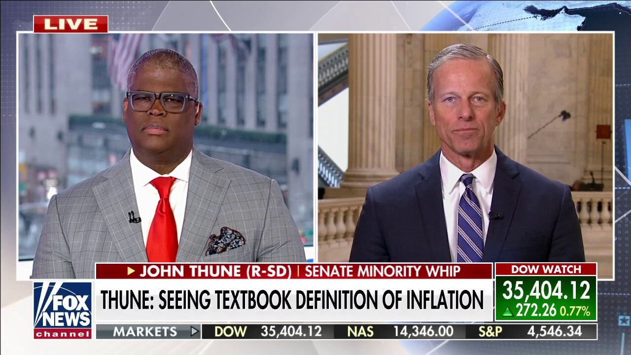 Sen. Thune: Build Back Better in pieces would still exacerbate inflation