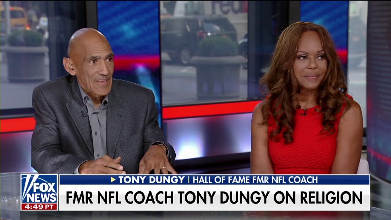 NFL legend Tony Dungy lets faith and football lead his life