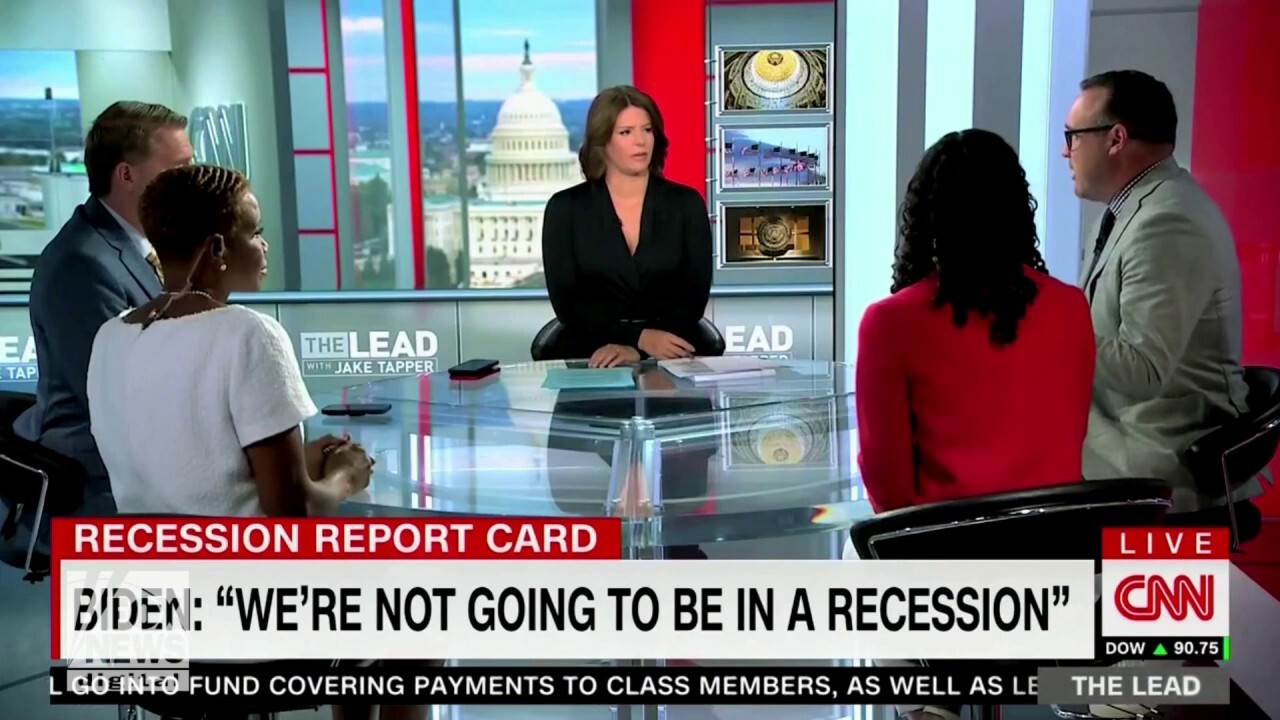 CNN panel rips Biden administration for recession spin