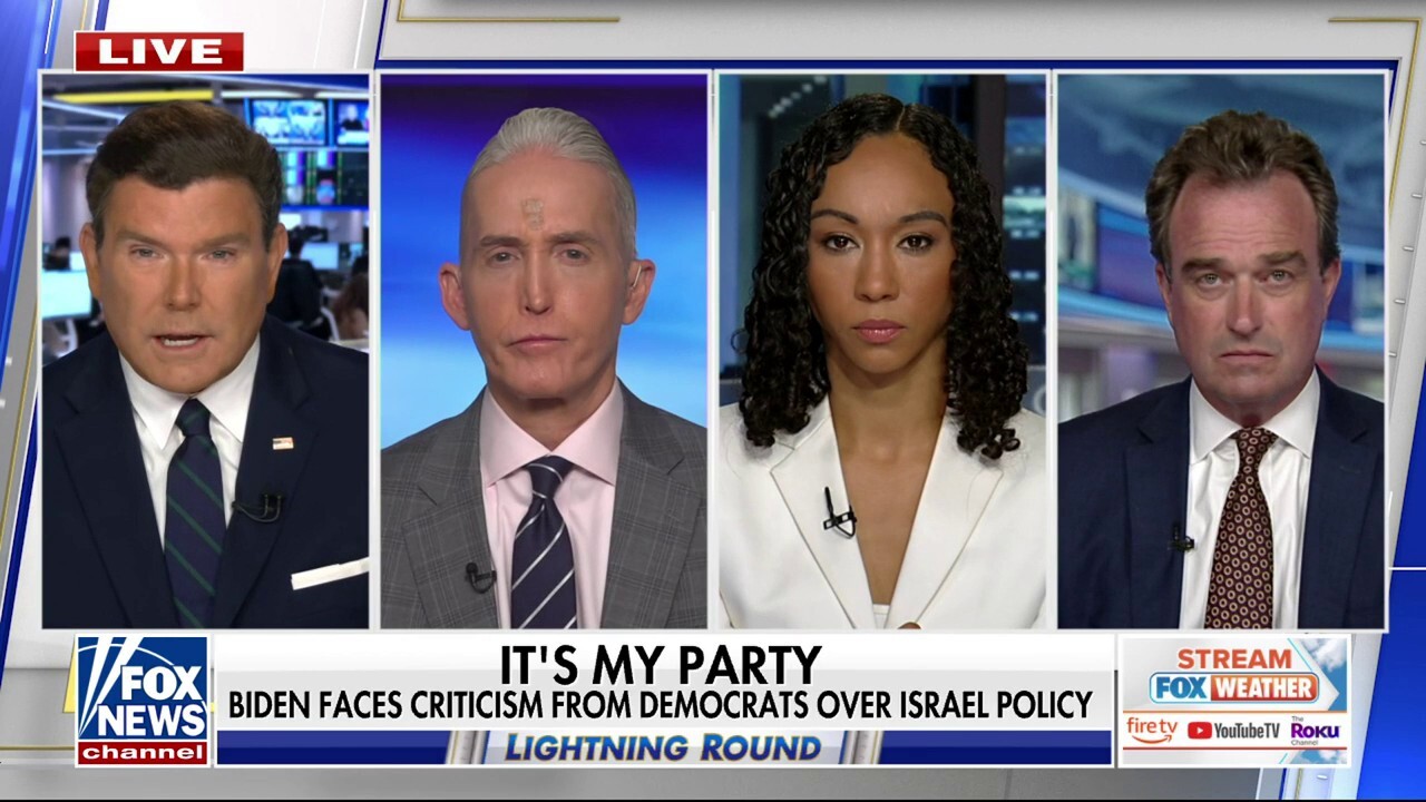  'All-Star' panelists Trey Gowdy, Francesca Chambers and Charlie Hurt discuss the alleged impact of anti-Israel protests on U.S. foreign policy on 'Special Report.'