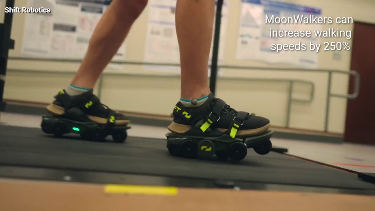 AI-powered Moonwalkers said to be world's fastest shoe