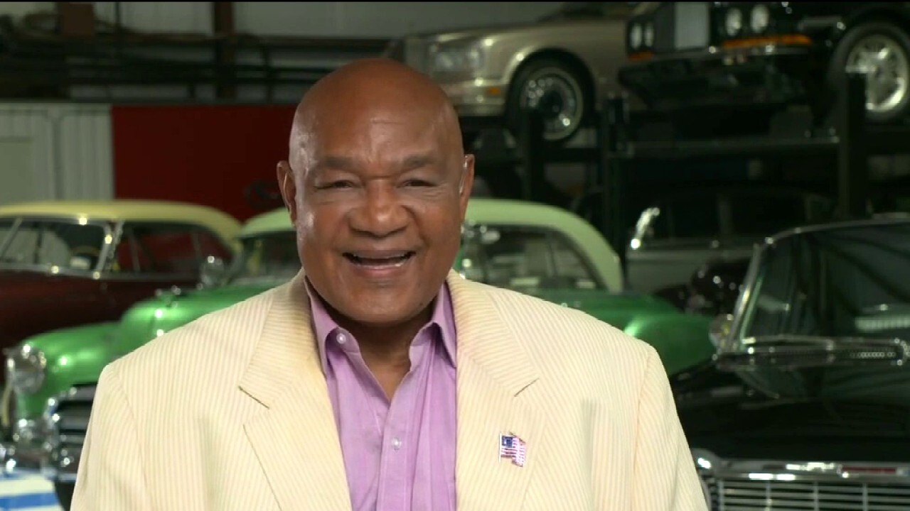 George Foreman reflects on love for the United States
