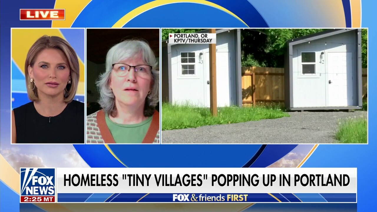 Homeless 'tiny villages' popping up in Portland 