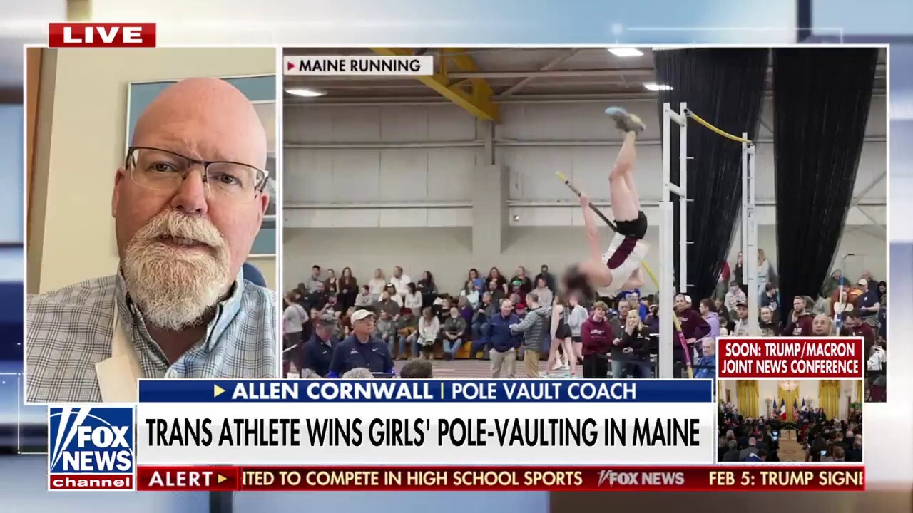 Maine coach-judge says he's getting positive response for defending girls in transgender athlete controversy