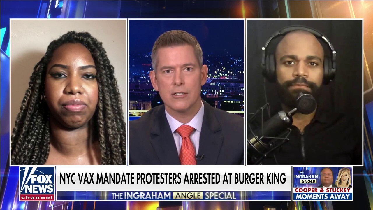 Ingraham guest arrested for protesting NYC vaccine mandate at fast food restaurant