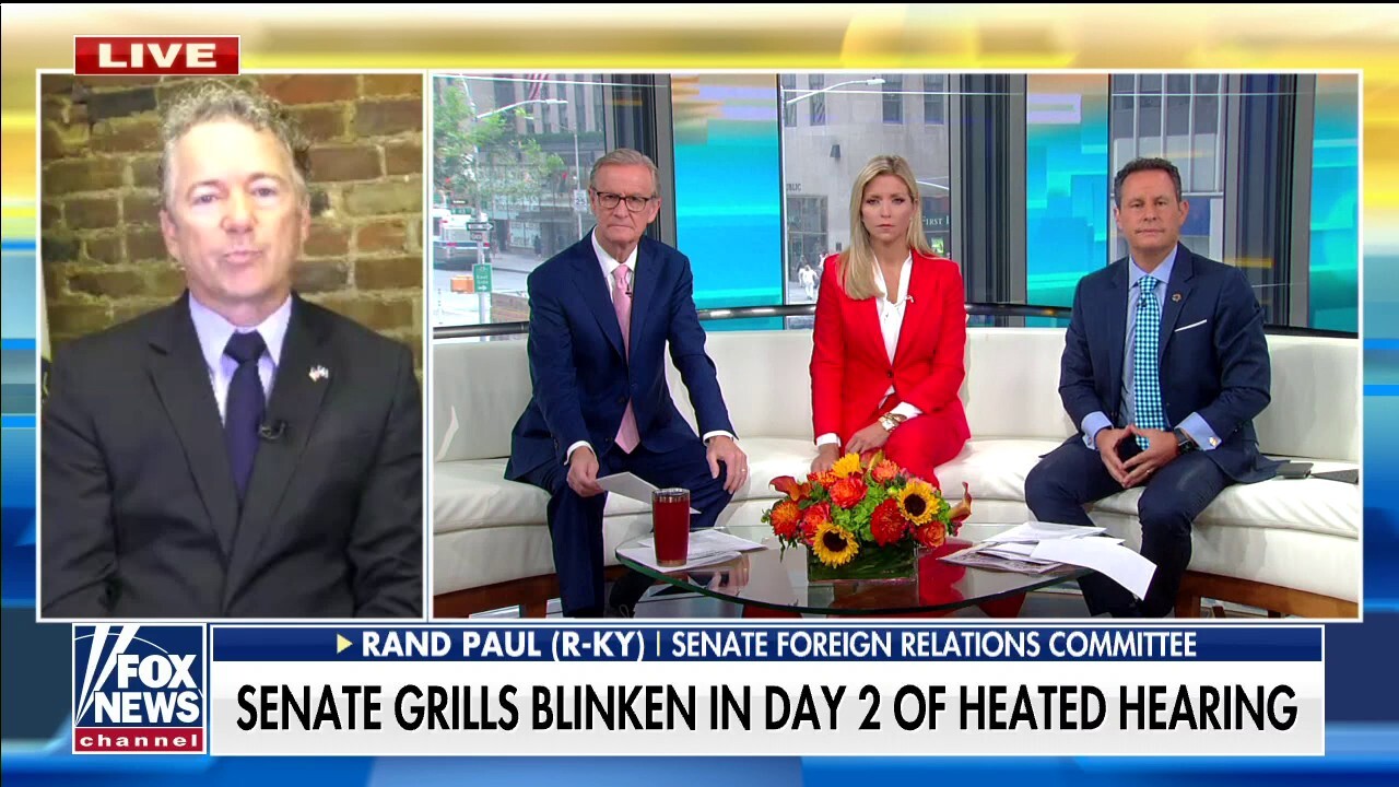 Rand Paul breaks down heated exchange with Antony Blinken: They are 'worried they killed the wrong person'