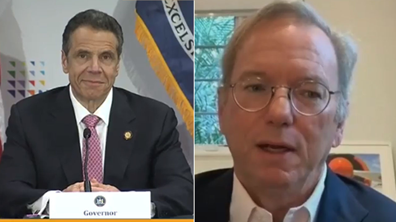Gov. Cuomo enlists former Google CEO Eric Schmidt to help reimagine the future of technology
